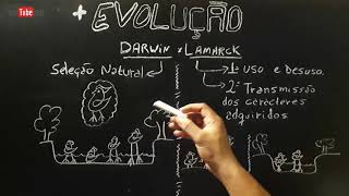 Darwin e Lamarck  EVOLUÇÃO  Resumo Completo [upl. by Aehtela]