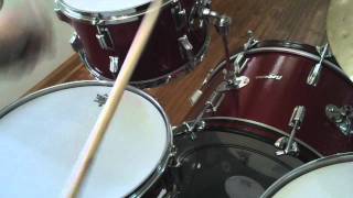 Rogers Vintage Dayton 8x12 16x16 14x20 5x14 Cleveland Snare Drum Red Glass Glitter [upl. by Ninahs]