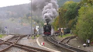 Ein Herbsttag an der Fichtelbergbahn [upl. by Asirram459]