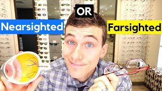 Nearsighted vs Farsighted  What Does it Mean to Be Nearsighted [upl. by Dohsar]