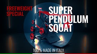 Lower Body  Super Pendulum Squat  Panatta  Free Weight Special  Phil Heath [upl. by Dayle]