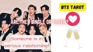 I use tarot to see if BTS are single or taken [upl. by Yornek]