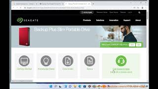 Download Seagate Backup Plus Drivers on Windows 111087 [upl. by Copp]