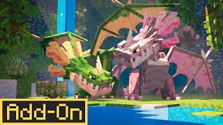 DRAGONS AddOn  OFFICIAL TRAILER  Minecraft Marketplace [upl. by Nahtiek]