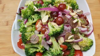 Salade de brocoli aux raisins [upl. by Assenej]