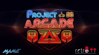 RETROFE  Project Arcade Code Name AZZA  STANDALONE  DEMO [upl. by Ahseele871]