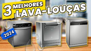 As 3 MELHORES LAVALOUÇAS de 2024 ✅ Melhor Lava Louça [upl. by Damali]