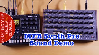 ESK  MFB Synth Pro Sound Demo [upl. by Arlena]