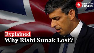 UK Election Results Why Rishi Sunak Led Conservatives Suffered A Historic Defeat [upl. by Calvina]