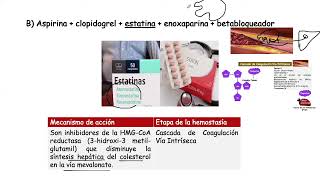 ACC Anticoagulantes Antiagregante y Estatinas [upl. by Nosredna]