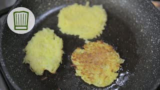 Kartoffelpuffer Rezept  Rezept ist in der Beschreibung chefkoch [upl. by Brandea]