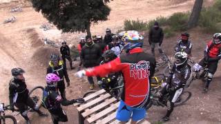 Curso Conduccion MTB Chus Castellanos en La Fenasosa [upl. by Stace]