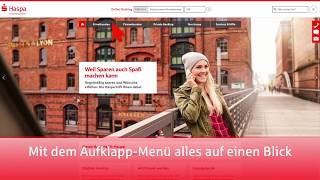 Das neue Haspa Online Banking Untertitel  Hamburger Sparkasse  OnlineBanking [upl. by Weksler]