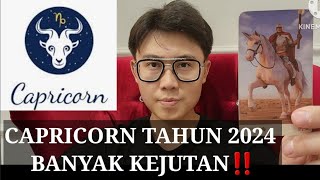 CAPRICORN 2024 ‼️BANYAK KEJUTAN BUAT ZODIAK INI SOAL KEUANGAN ASMARA KARIR [upl. by Stinson798]