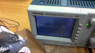 Electrocardiograma con AD620 CICATAIPN Qro 2014 [upl. by Minsk]