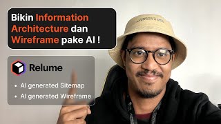 Bikin Information Architecture pake AI Anak UIUX wajib tau uiux figma [upl. by Retxab584]