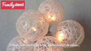 Guirlande de boules lumineuses  DIY pour enfant [upl. by Aila681]