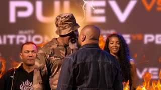 Shannon Briggs Face Off Rampage Jackson Highlights [upl. by Repsaj603]