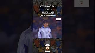 Argentina vs Italia Mundial 1990 y un recuerdo imborrable [upl. by Silyhp156]