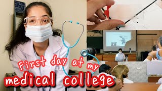 my first day at MEDICAL COLLEGE real [upl. by Amaral]