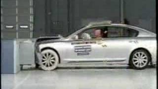 Crash Test of Lexus GS300  Toyota Aristo 2006  2011 Frontal Offset IIHS [upl. by Cynthie]