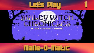 Lets Play German  Briley Witch Chronicles C64 1 [upl. by Arreip]