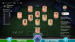 The Final Four SBC Solution  Cheap Solution amp Tips  FC 25 Hybrid Nations SBC [upl. by Raycher359]