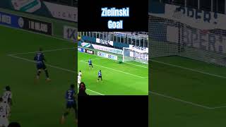 Zielinski Goal  Inter Milan seriea intermilan [upl. by Ailedua]