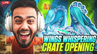 OPENING WINGS WHISPERING CRATE amp RANK PUSH🐍  ROAD TO 15 MILLION [upl. by Gavra]