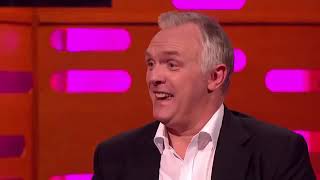 Classic Graham Norton  Greg Davies at the BBC Party [upl. by Oniger]