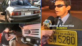 ROUBOS DE CARROS E CAMINHÕES NOS ANOS 90  LEVADOS PARA O PARAGUAI E BOLÍVIA [upl. by Nogas]