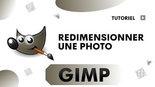 Comment redimensionner une photo avec GIMP [upl. by Parnell66]