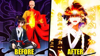 A lonely strange monk endowed him with incredible power and he became immortal  Manhwa recap [upl. by Magan]