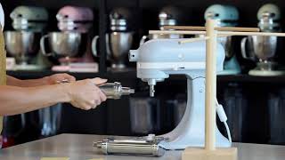 Making Pasta 製作意粉｜Stand Mixer Pasta Roller [upl. by Tevlev]