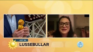 Hon bakar lussebullar  på bröstmjölk  Nyhetsmorgon TV4 [upl. by Nitsyrk]