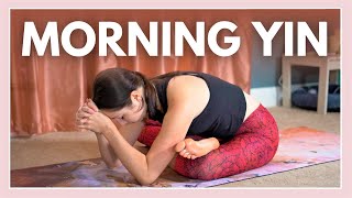 20 min Morning Yin Yoga  HIPS amp HAMSTRINGS [upl. by Elynad536]