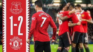 RONALDOS 700th CLUB GOAL 😍  Everton 12 Man Utd  Highlights [upl. by Janifer]