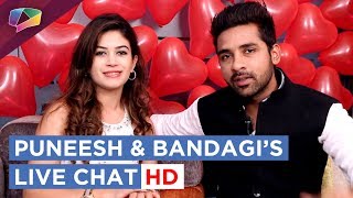 Bandagi Kalra And Puneesh Sharma Get Candid After Bigg Boss 11  Live  India Forums [upl. by Motch]