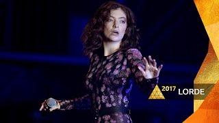 Lorde  Tennis Court Glastonbury 2017 [upl. by Einhoj574]