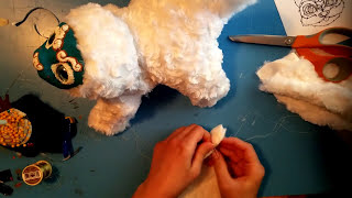 The Making of Poseable Art Doll Fu Dog Part 3 [upl. by Uriisa]