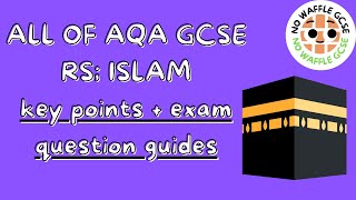 All of GCSE RS Islam Beliefs amp Teachings amp Practices key notes  exam questions [upl. by Ecilef]