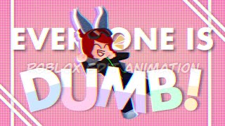 TW Everyone Is Dumb 😂  CapCut  Roblox Edit  Tweening Animation  CHDX [upl. by Raines]