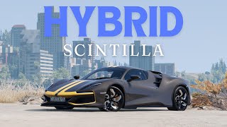 Hybrid Scintilla Showcase BeamNG Mod [upl. by Penny]