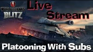 World of Tanks Blitz  Platooning with Subs [upl. by Yleve283]