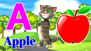 A for apple  अ से अनार  abcd  phonics song  a for apple b for ball c for cat  abcd song  abcde [upl. by Ayenat]