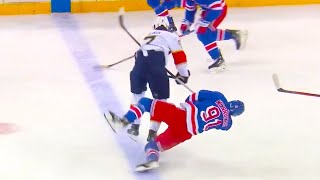 Dmitry Kulikov Hit on Alex Wennberg  Rangers vs Panthers  2024 Eastern Conference Final Game 2 [upl. by Aerdnak875]