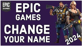 How to Change Name on Epic Games Account Update Display Name on Epic Games [upl. by Clio]