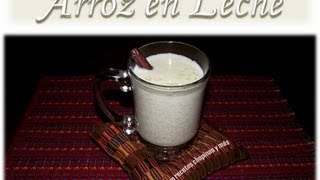 Receta Arroz en Leche Guatemala [upl. by Yanarp]