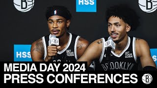 Every Press Conference From Nets Media Day Split Into Chapters [upl. by Brock]