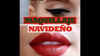 GabyTips Maquillaje para fiestas y NAVIDAD [upl. by Norbel169]